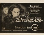Witch blade Tv Guide Print Ad Yancy Butler TPA17 - $5.93