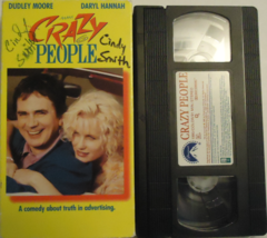 Crazy People VHS NTSC (1990) Dudley Moore Daryl Hannah Paramount - £3.92 GBP
