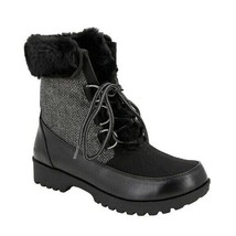 JBU Boots Woman&#39;s 10 Faux Fur Herringbone Weather Ready Southgate Winter... - £43.99 GBP