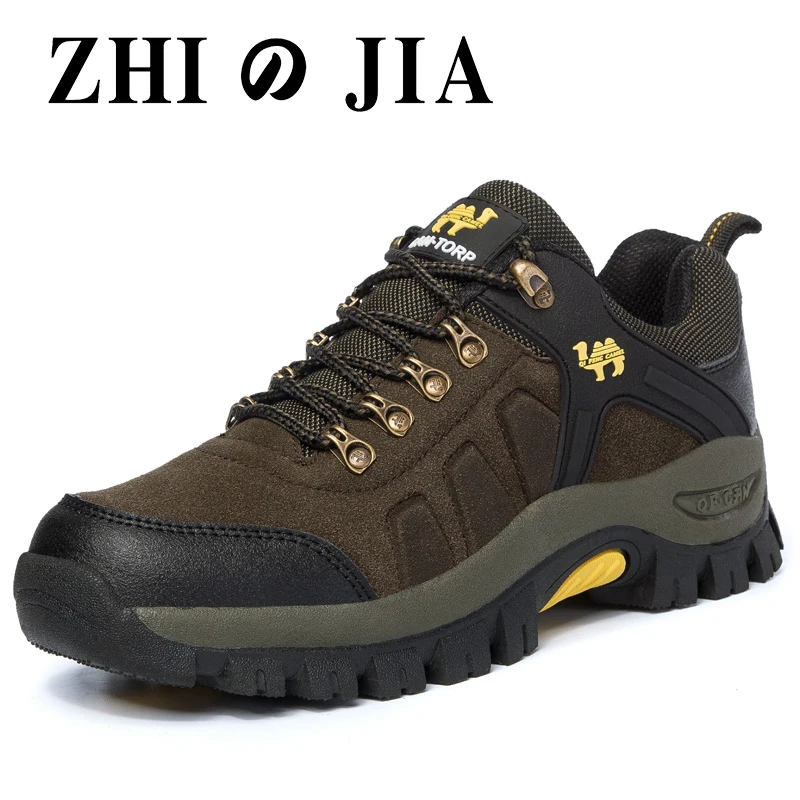 Classic couple style men&#39;s hiking shoes lace-up men&#39;s sports shoes outdo... - $98.97