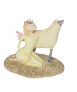 DEMDACO Pure Of Heart ANGEL with SHEEP Nativity Figure w Box - £50.57 GBP