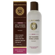 Self-Tanning Tinted Lotion - Medium by Bellamianta for Women - 6.76 oz B... - $16.84