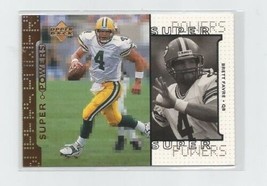 Brett Favre (Green Bay Packers) 1998 Upper Deck Super Powers Insert Card #S4 - £1.58 GBP