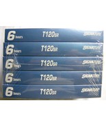 5 Pack T120sr Video Cassettes Signature 2000 - $22.72