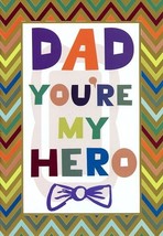 Dad You&#39;re My Hero - Father&#39;s Day Greeting Card - 24050 - £2.19 GBP