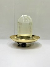 Nautical Antique Old Aluminum Bulkhead Light with Brass Shade Lot of 10 - $2,023.35