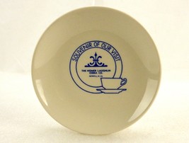 Homer Laughlin 5.5&quot; Porcelain Plate, &quot;Souvenir of Our Visit&quot;, Vintage 1990s - £7.68 GBP