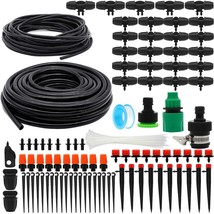 Automatic Mist Cooling Irrigation Set For Garden Lawn, Patio, 100Ft.30M ... - £35.13 GBP