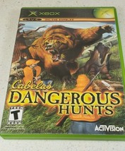 Cabela&#39;s Dangerous Hunts (Original Microsoft Xbox, 2003) Hunting Hunter ... - £7.31 GBP