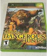 Cabela&#39;s Dangerous Hunts (Original Microsoft Xbox, 2003) Hunting Hunter ... - $9.37