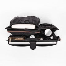 ToteSavvy Deluxe Black Tote Bag Organizer - £67.90 GBP
