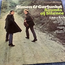 Simon &amp; Garfunkel Sounds Of Silence 1965 Columbia 9269 Lp Vinyl Album - £23.29 GBP