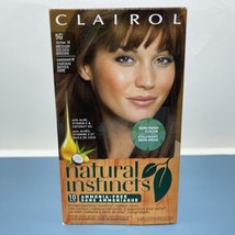 Clairol Natural Instincts 5G Former 18 Pecan Medium Golden Brown Hair Color - £10.63 GBP