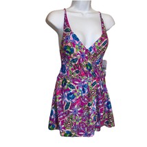 Stella Parker Swimsuit Padded bra MULTICOLOR  sz S NEW - $78.21