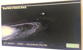 Empire Strikes Back Widevision Trading Card 1995 #141 Galaxy Millennium Falcon - $2.48