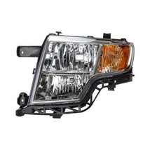 Headlight For 2007-2010 Ford Edge Driver Side Chrome Housing With Bright Bezel - £124.70 GBP
