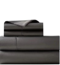 RALPH LAUREN 3pc KG ORGANIC COTTON SATEEN KG FLAT/2 KG PILLOWCASES GRAPH... - $168.02