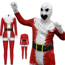 VSAEJO Halloween Clown Costume Jumpsuit Mask Set Adults Size L - $122.22 MXN VSAEJO Halloween Clown Costume Jumpsuit Mask Set Adults Size L - $122.22 MXN