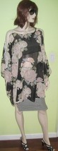 Vintage WOMEN&#39;S Ladies Elegant Floral Shrug Shawl Halter Blouse Lace Top... - $24.99