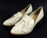 Marc Fisher Women&#39;s Phylicia Pump Loafer Size 6.5 Pewter Off White Block... - $45.53