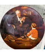 Norman Rockwell “The Tycoon” Certificate Of Authenticity Platen #v7508 - $19.99