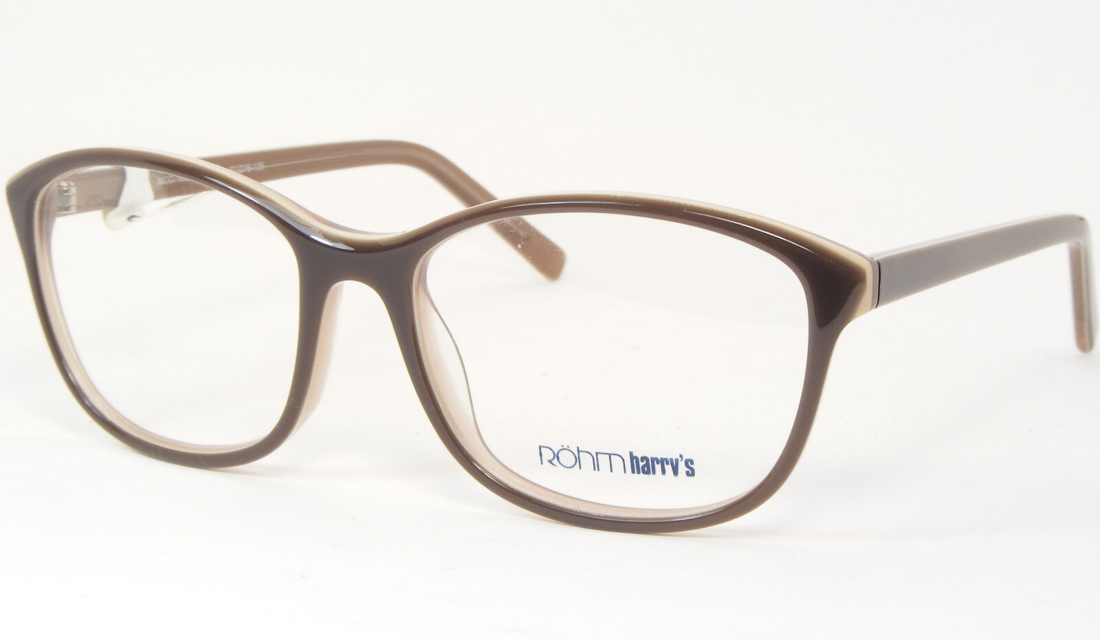 Röhm Harry&#39;s 1652 699 Marrón Mocha RARO GAFAS MARCO ROHM 52-16-135mm - $58.42