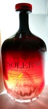Collectible Glass Solerno Blood Orange Liqueur Bottle, 750 ML, empty - $24.70
