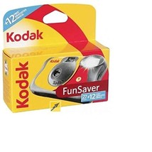 kodak 3920949 Fun Saver Single Use Camera with Flash (Yellow/Red) - £40.71 GBP
