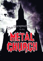METAL CHURCH The Shrapnel Tapes 81-84 FLAG CLOTH POSTER BANNER CD Heavy ... - $20.00