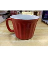 Royal Norfolk Burt Orange Ribbed Coffee Tea Mug Cup 16 oz - $27.05 CAD