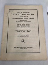 Fun at the Piano Sheet Music John M. WIlliams USED - £7.04 GBP