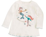 NWT Mud Pie Sequin Mermaid Girls Long Sleeve Shirt 2T/3T - £11.94 GBP