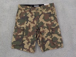 Sonoma Outdoor Cargo Short Mens Sz 30 Camouflage 10&quot; Inseam Flexwear Stretch Nwt - £12.70 GBP