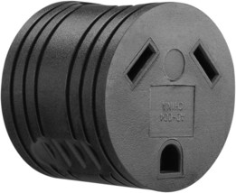 3-Prong 30-Amp Rv Male Plug Adapter For 15-Amp Female, Powerfit Pf921599. - £30.41 GBP