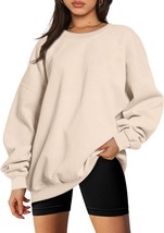 EFAN Women&#39;s Oversized Fleece Sweatshirts Long Sleeve Crew Neck Pullover - £38.58 GBP