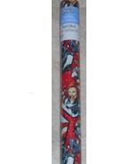 USA MARVEL AVENGERS HULK Christmas Wrapping Paper Red Blue 20 SQ FT Folded - $4.00