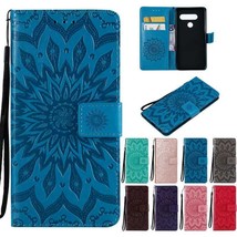 Pattern Leather Card Wallet Flip Stand Case Cover For LG Stylo4 V30/V40 K10 2018 - £45.07 GBP