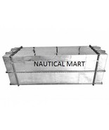 NauticalMart Vintage Aluminium Antique Finish Three Drawer Trunk &amp; Coffe... - $28,302.20 MXN