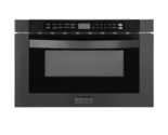 Zline 24&quot; Black Stainless Steel Built-In 1.2 cu ft Microwave Drawer (MWD... - $919.99