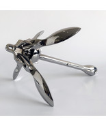 316 Stainless Steel Marine Boat Anchor Folding Grapnel Anchor 0.7kg 1.5k... - $126.64 CAD+