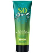 SO SKINNY~BRONZER~DARK~BRONZING~CREME~INDOOR~TANNING BED LOTION~SUPRE TAN - £21.94 GBP