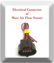 Connector of Mass Air Flow Sensor MAS0346 Fit:Probe 1993-1995 626  MX6 1994-1995 - £11.75 GBP