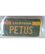 PETUS California Jun 1972 Campaign Pin, NOS - €4,29 EUR