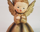 National Potteries Napco Angel Figurine #C3258C Arms Crossed 1958 Vintag... - $16.78