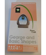 Cricut Provo Craft George and Basic Shapes Font Cartridge  - $30.00