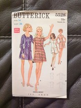 MIni Dress Sewing Pattern Misses Bust 36 Size 14 Butterick 5528 UC 1960s - £18.87 GBP