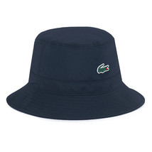 Lacoste Classic Bucket Hat Unisex Casual Cap Tennis Sports NWT RK212E53GWSHDE - £57.48 GBP