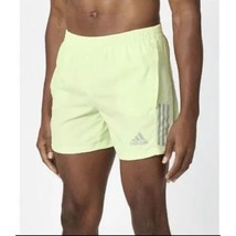 adidas Mens Own the Run 7&quot; Running Shorts Lime Green HN3566 Size XS X-Small - £27.90 GBP
