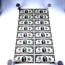 Sheet of 16 Uncut 2003 $2 US Notes San Francisco, CA w/ Original Tube AU - $375.72