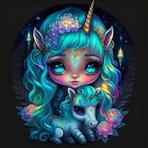 Enchanting Fairy Diamond Painting Kit - Full Round Drill, DIY Gem Crafts... - $18.96 CAD